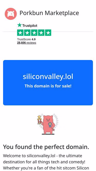 Screenshot of siliconvalley.lol