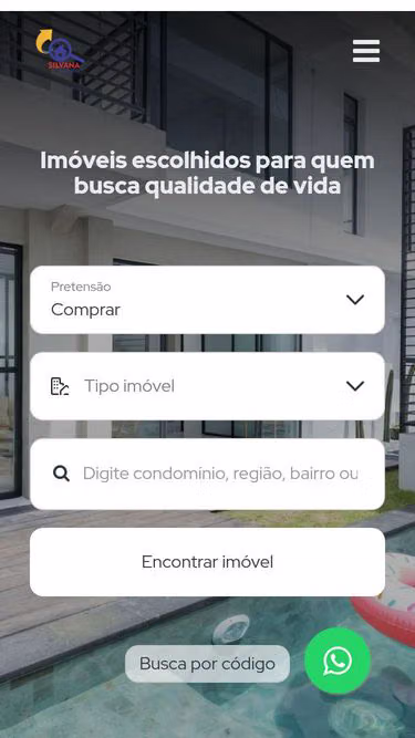 Screenshot of silvana.imb.br