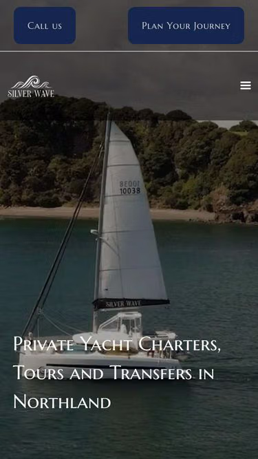 Screenshot of silverwave.co.nz