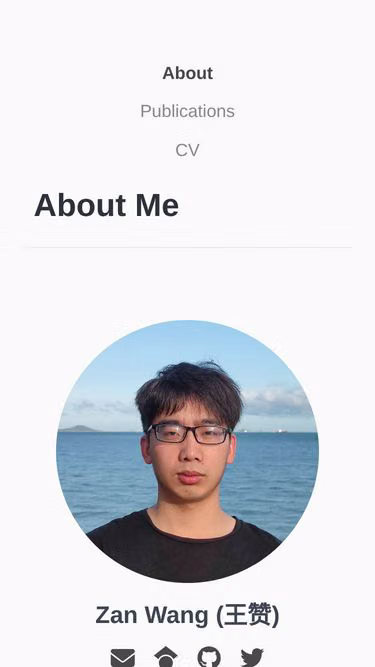 Screenshot of silvester.wang