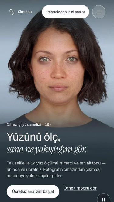 Screenshot of simetria.me