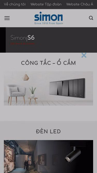 Screenshot of simon.vn