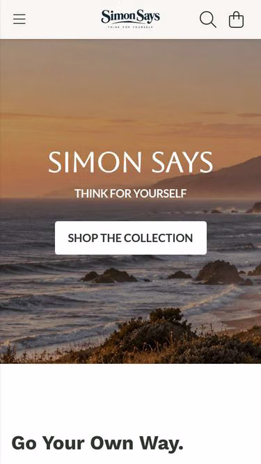 Screenshot of simonsays.me