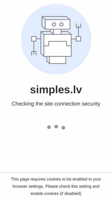 Screenshot of simples.lv
