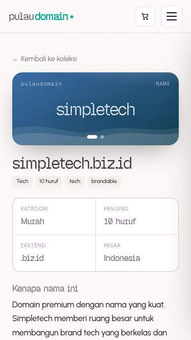 Screenshot of simpletech.biz.id