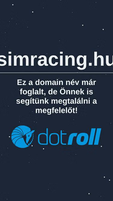 Screenshot of simracing.hu