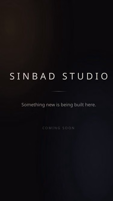 Screenshot of sinbad.studio