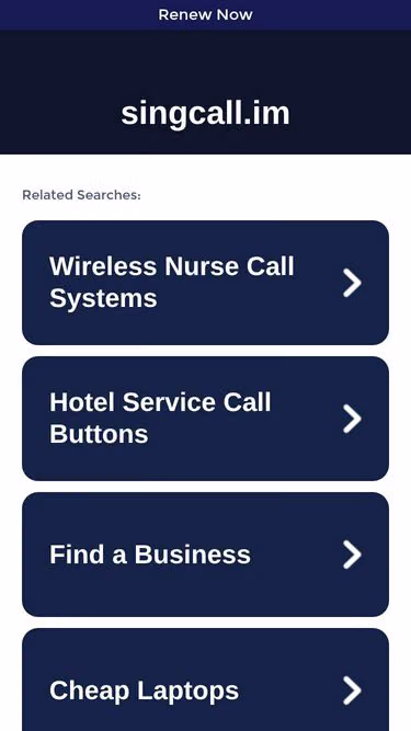 Screenshot of singcall.im