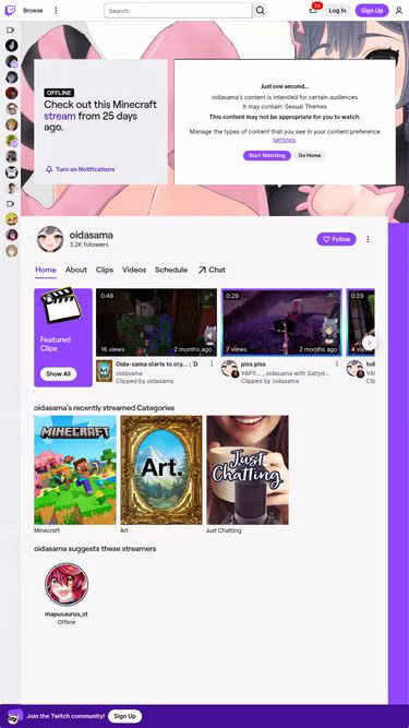 Screenshot of singles.gg