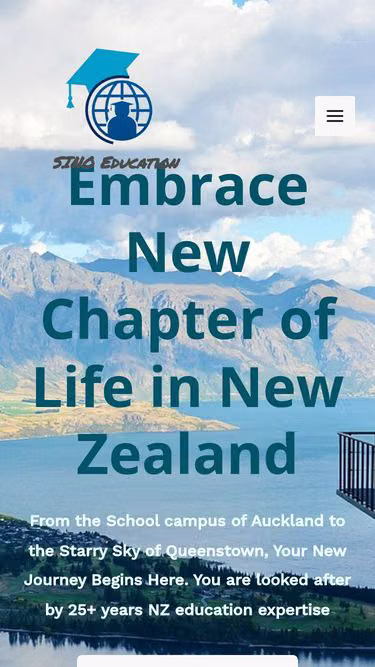 Screenshot of sino.nz