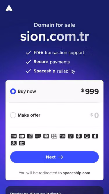 Screenshot of sion.com.tr