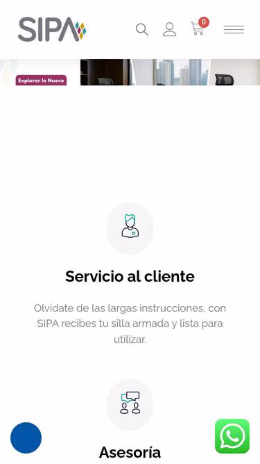 Screenshot of sipa.com.gt