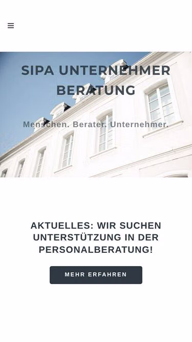 Screenshot of sipa.de