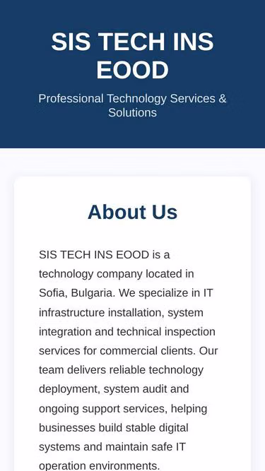 Screenshot of sistech.beauty