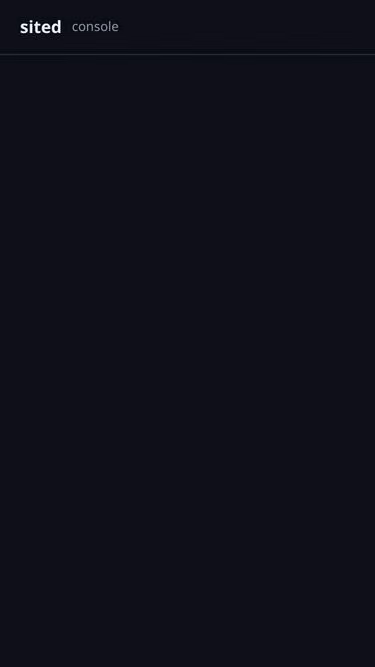 Screenshot of sited.fast