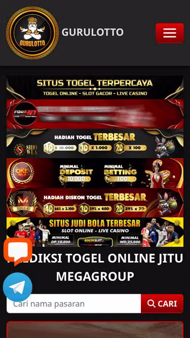Screenshot of situsgurulotto.asia