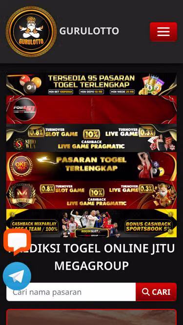 Screenshot of situsgurulotto.club