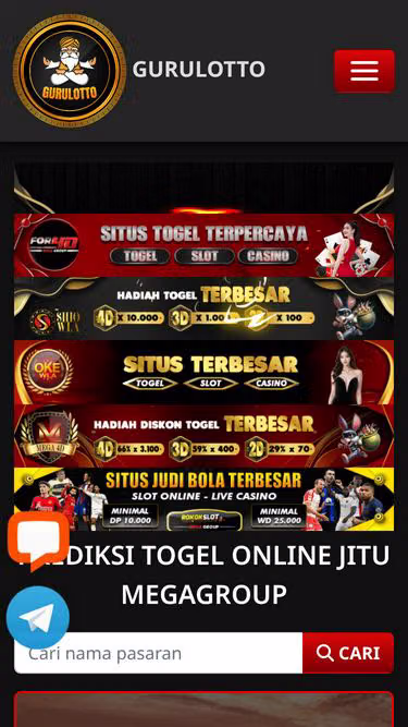 Screenshot of situsgurulotto.lat
