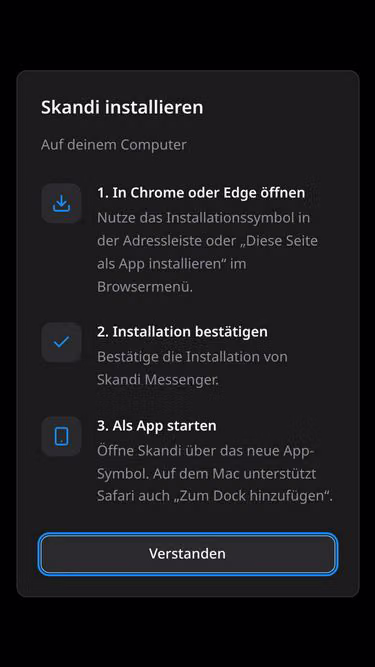 Screenshot of skandi.app