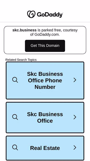 Screenshot of skc.business