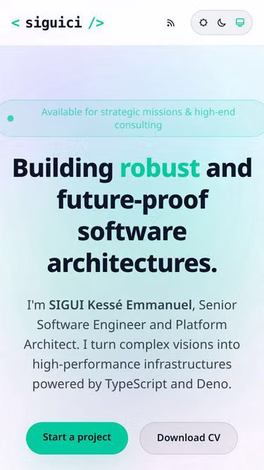Screenshot of ske.ci