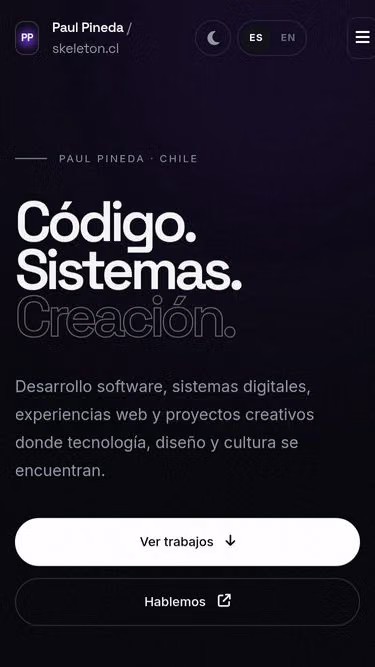 Screenshot of skeleton.cl