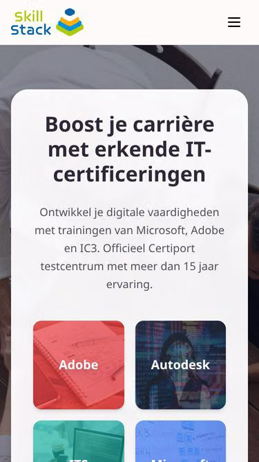 Screenshot of skillstack.nl