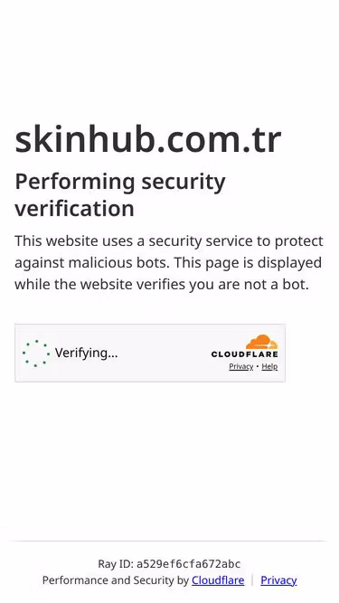 Screenshot of skinhub.com.tr