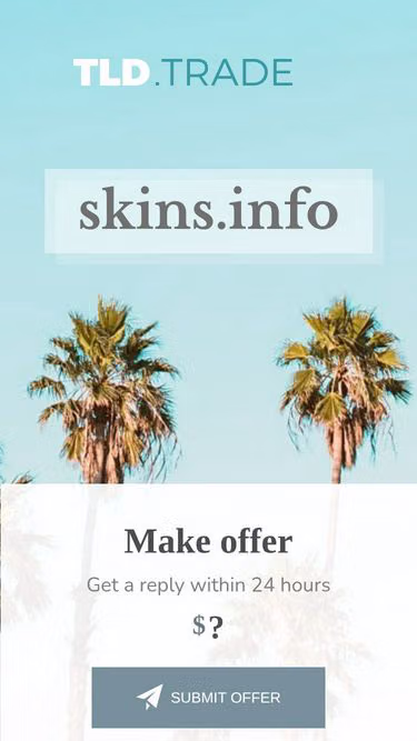 Screenshot of skins.info