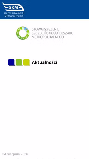 Screenshot of skm.szczecin.pl