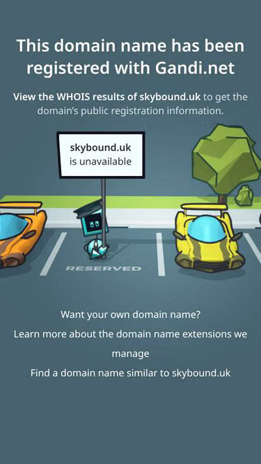 Screenshot of skybound.uk