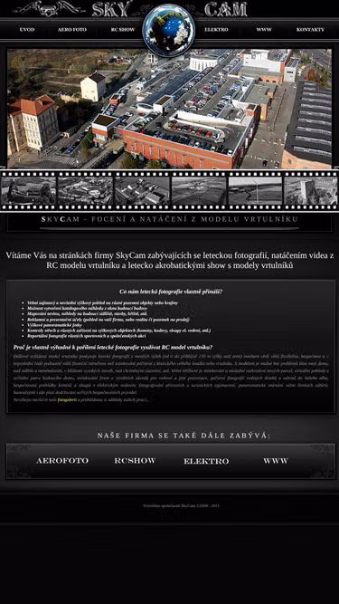 Screenshot of skycam.cz