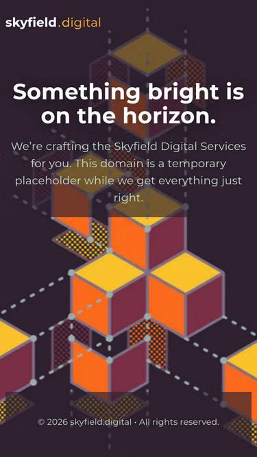 Screenshot of skyfield.digital