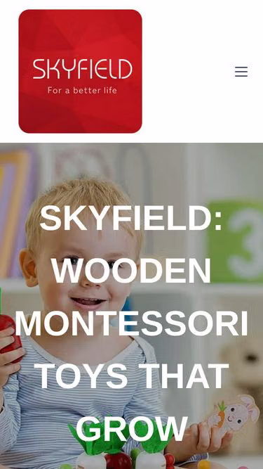 Screenshot of skyfield.shop