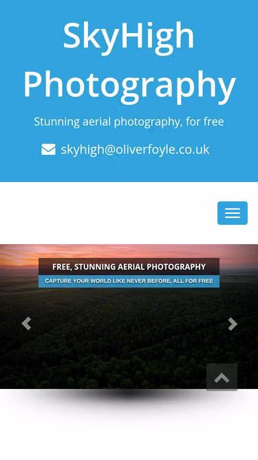 Screenshot of skyhigh.photography