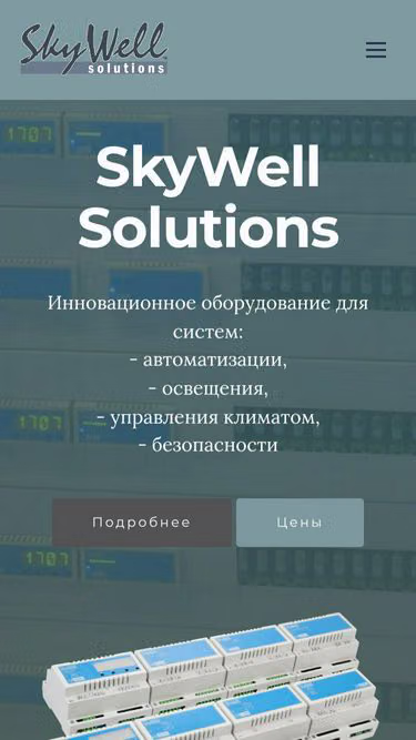 Screenshot of skywell.ru