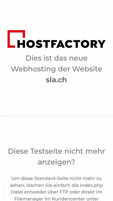 Screenshot of sla.ch