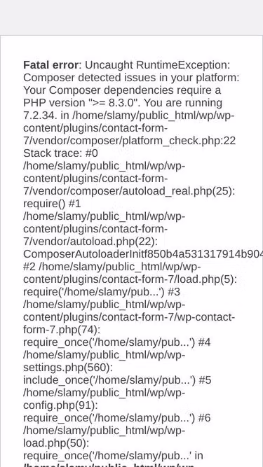 Screenshot of sla.my