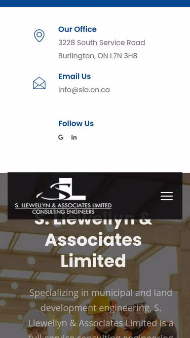 Screenshot of sla.on.ca