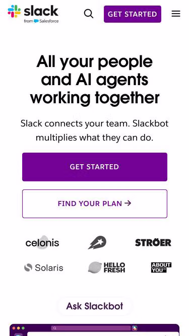 Screenshot of slack.cam