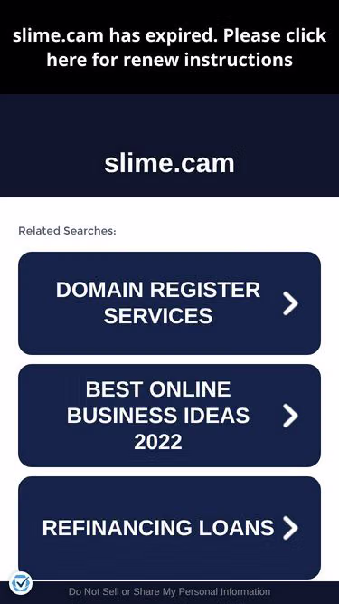Screenshot of slime.cam