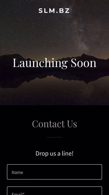 Screenshot of slm.bz