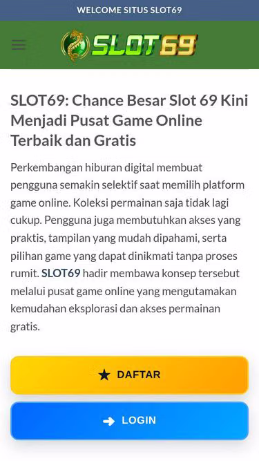 Screenshot of slot69.org