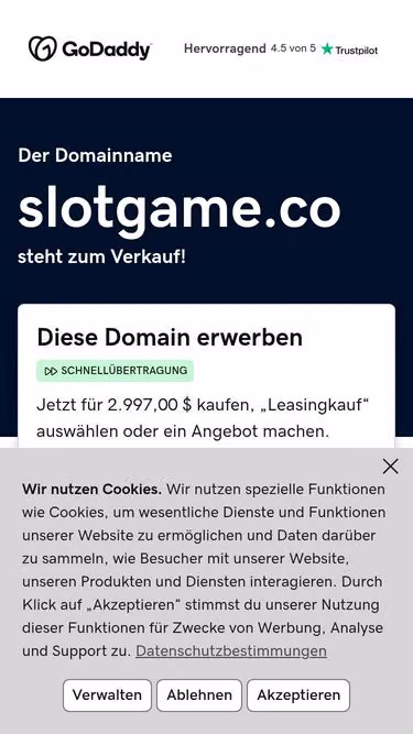 Screenshot of slotgame.co