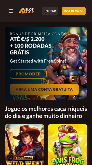 Screenshot of slotlair.bet