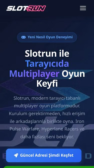 Screenshot of slotrun.com