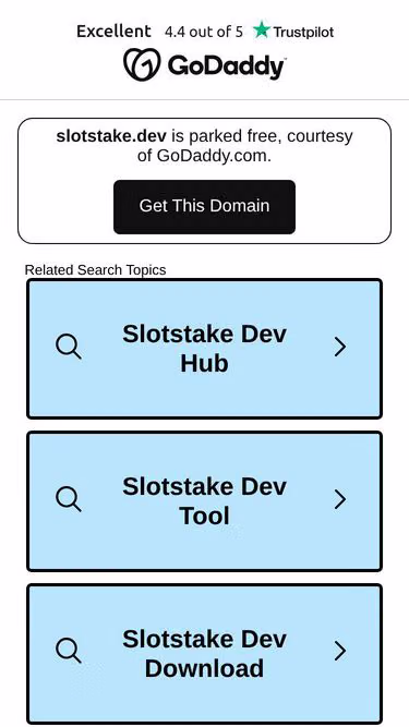 Screenshot of slotstake.dev