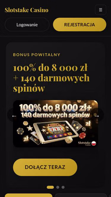 Screenshot of slotstake.pl