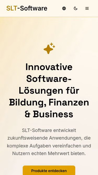 Screenshot of slt.de