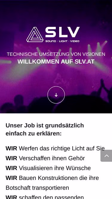 Screenshot of slv.at